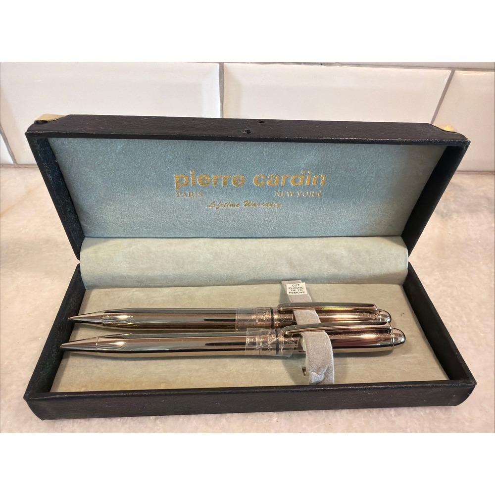 Vintage Pierre Cardin Pen & Pencil Set New‎ in Box OLA002